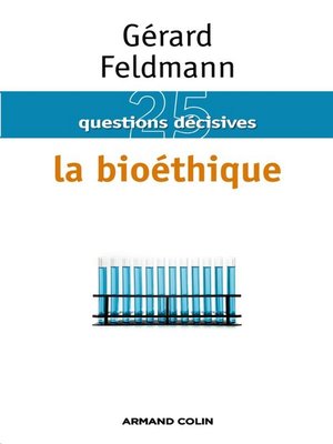 cover image of La bioéthique